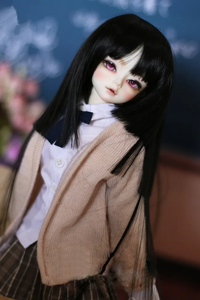 BJD doll wigs High temperature wire lovely long straight hair for 1/4 1/3 BJD SD DD doll accessories doll wigs 
BJD doll wigs High temperature wire lovely long straight hair for 1/4 1/3 BJD SD DD doll accessories doll wigs