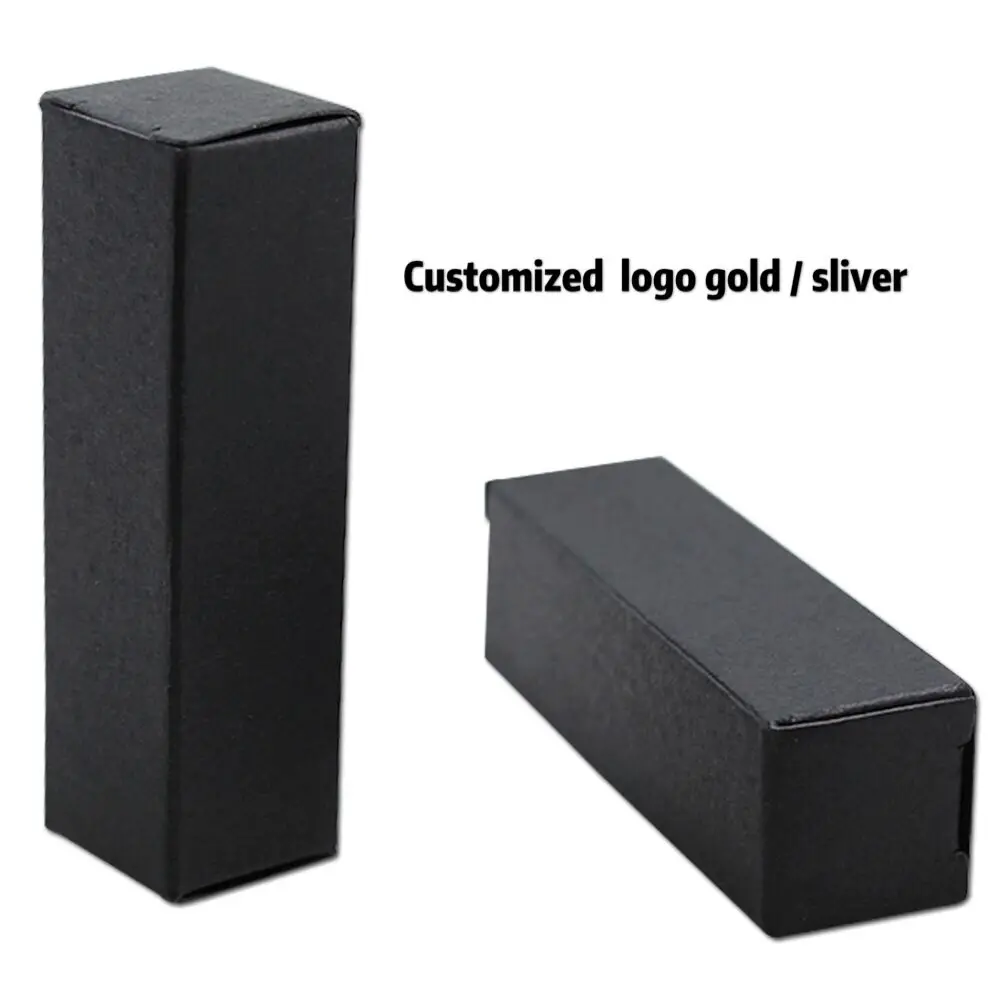 100Pcs paper box Black Compact Kraft Paper 2*2*8.5cm Pack Boxes Party Cosmetics Lipstick Mini 0.78"x0.78"x3.34" Collapsible Box
100Pcs paper box Black Compact Kraft Paper 2*2*8.5cm Pack Boxes Party Cosmetics Lipstick Mini 0.78"x0.78"x3.34" Collapsible Box