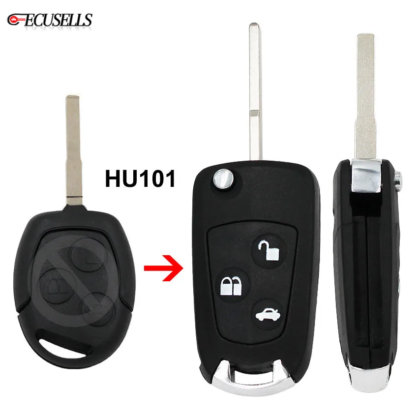 3 Button Folding Flip Remote Key Shell Case Smart Car Key Housing Uncut Blade For Ford Focus Suit Festiva Fusion KA 2002 - 2007
3 Button Folding Flip Remote Key Shell Case Smart Car Key Housing Uncut Blade For Ford Focus Suit Festiva Fusion KA 2002 - 2007
