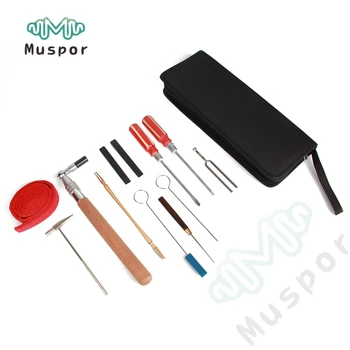 Professional 13 in 1 Piano Tuning Hammer Wool Mute Temperament Strip Awl Tools Kit A Set Tools for Piano Tuning
Professional 13 in 1 Piano Tuning Hammer Wool Mute Temperament Strip Awl Tools Kit A Set Tools for Piano Tuning