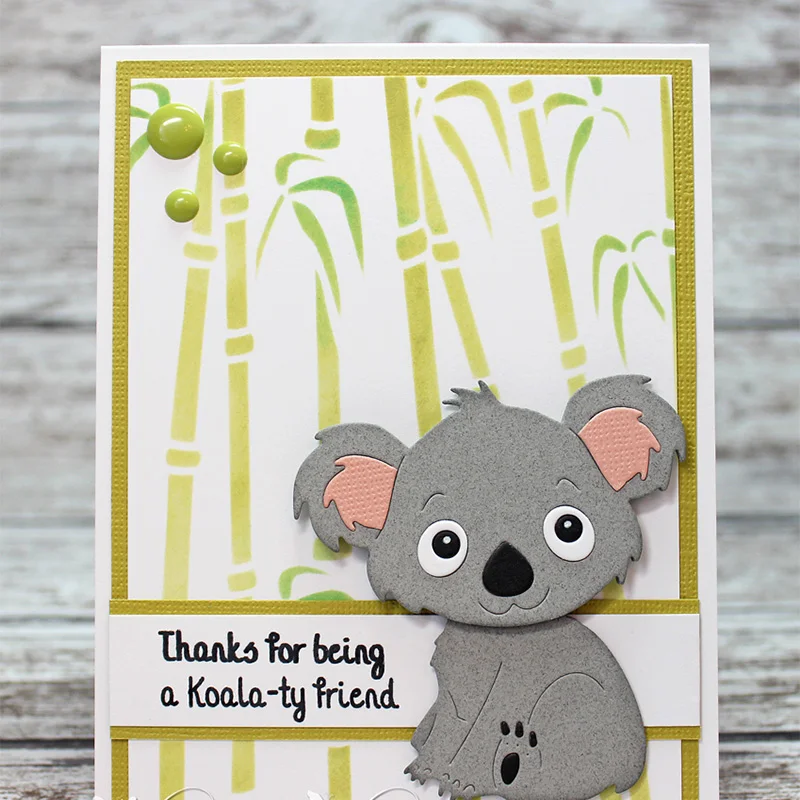 Cartoon Koala Animal Metal Die Cuts Cutting Dies For DIY Scrapbooking Embossing Paper Cards Making Decorative Craft New 2018 Die
Cartoon Koala Animal Metal Die Cuts Cutting Dies For DIY Scrapbooking Embossing Paper Cards Making Decorative Craft New 2018 Die