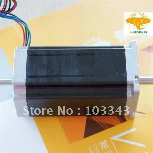 Nema 23 dual shaft stepper motor 425oz.in 3.0A 112mm 23HS9430B CNC/MILL-- longs motor
Nema 23 dual shaft stepper motor 425oz.in 3.0A 112mm 23HS9430B CNC/MILL-- longs motor