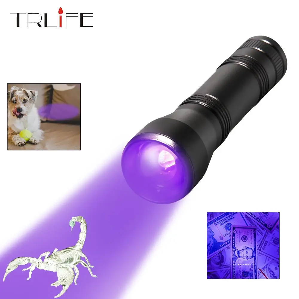 UV Flashlight Ultra Violet Light With Zoom Function Mini UV Black Light Pet Urine Stains Detector Scorpion Use 18650
UV Flashlight Ultra Violet Light With Zoom Function Mini UV Black Light Pet Urine Stains Detector Scorpion Use 18650