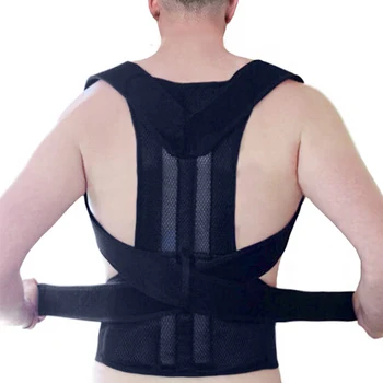 Men's Back Posture Corrector Back Braces Belts Lumbar Support Belt Strap Posture Corset for Men HEALTH CARE AFT-B003
Men's Back Posture Corrector Back Braces Belts Lumbar Support Belt Strap Posture Corset for Men HEALTH CARE AFT-B003