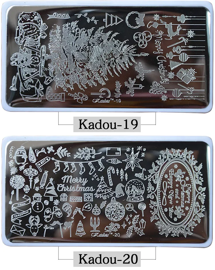 22 Styles DIY Nail Art Stamping Plate Manicure Stamp Template Stamping Tool Christmas series Stamp Template Image Plates Polish
22 Styles DIY Nail Art Stamping Plate Manicure Stamp Template Stamping Tool Christmas series Stamp Template Image Plates Polish