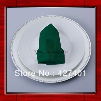 High Quality 50x50cm Hunter Green Polyester Plain Napkin / Table Napkin / Hotel Napkin / Dinner Napkin (Factory Direct Sale)
High Quality 50x50cm Hunter Green Polyester Plain Napkin / Table Napkin / Hotel Napkin / Dinner Napkin (Factory Direct Sale)