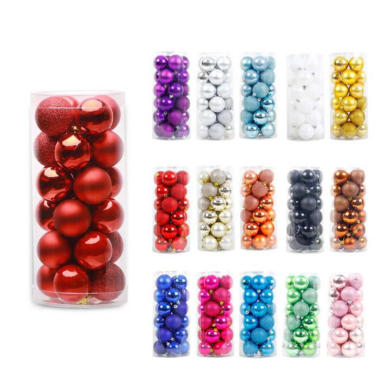 6cm 24pcs/Set Christmas Xmas Tree Ball Decor 2018 Decoration Gift For Home Christmas Hanging Ornament New Year Wedding Party
6cm 24pcs/Set Christmas Xmas Tree Ball Decor 2018 Decoration Gift For Home Christmas Hanging Ornament New Year Wedding Party
