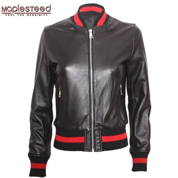 MAPLESTEED Golden Silver Black Girl Leather Jacket For Women Natural Sheepskin Jacket Lambskin Coat Woman Lambskin Clothing M088
MAPLESTEED Golden Silver Black Girl Leather Jacket For Women Natural Sheepskin Jacket Lambskin Coat Woman Lambskin Clothing M088