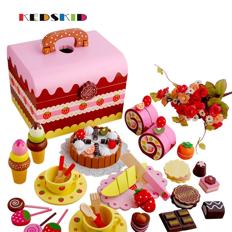 New Arrival Baby Toys Strawberry Simulation Chocolate Cake Cut Set Pretend Play Kitchen Afternoon Tea Wooden Toys Birthday Gift
New Arrival Baby Toys Strawberry Simulation Chocolate Cake Cut Set Pretend Play Kitchen Afternoon Tea Wooden Toys Birthday Gift