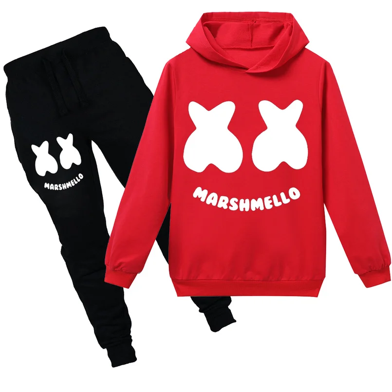 2019 New Marshmello DJ Music Kids Boys Girls Clothes Tshirt Sets Cotton Children Fortnight T-shirts Tracksuits Baby Hoodie Set
2019 New Marshmello DJ Music Kids Boys Girls Clothes Tshirt Sets Cotton Children Fortnight T-shirts Tracksuits Baby Hoodie Set