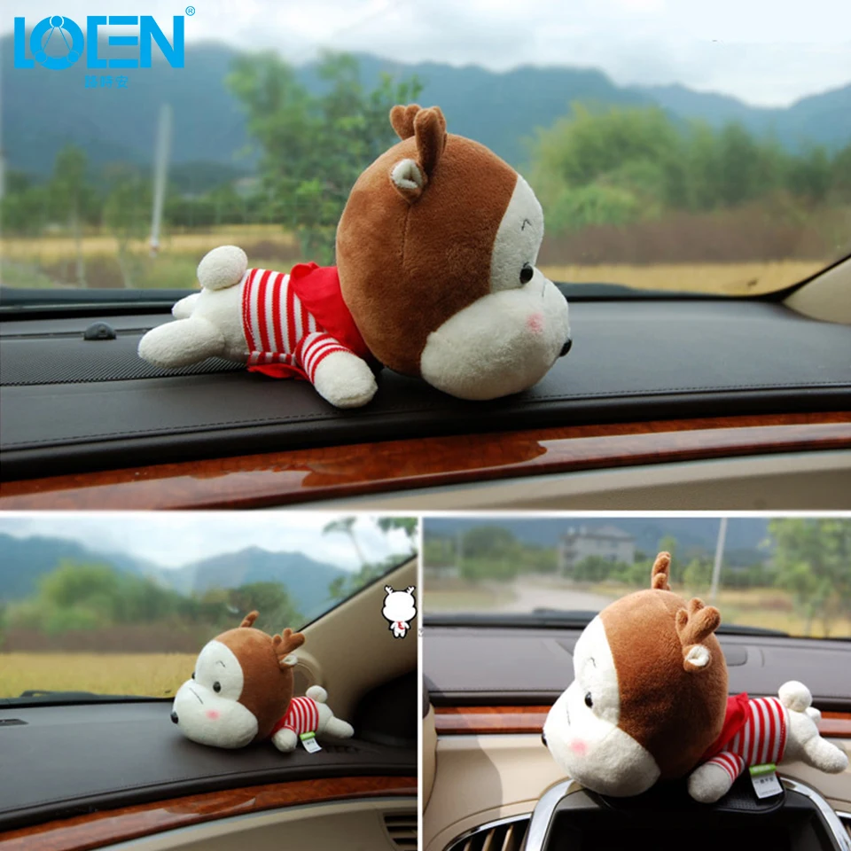 Car Air Freshener Fawn Doll Deodorant Bamboo Charcoal Bag Purify Lessen Radiation Interior Decoration Toys Car Smell Adsorption
Car Air Freshener Fawn Doll Deodorant Bamboo Charcoal Bag Purify Lessen Radiation Interior Decoration Toys Car Smell Adsorption