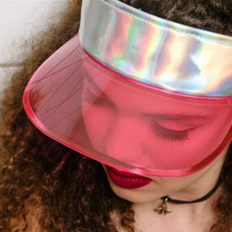 Transparent Empty Top Cap Laser Sun Hat Visor Bicycle Sun Hat For Women Men's Sun Hat
Transparent Empty Top Cap Laser Sun Hat Visor Bicycle Sun Hat For Women Men's Sun Hat