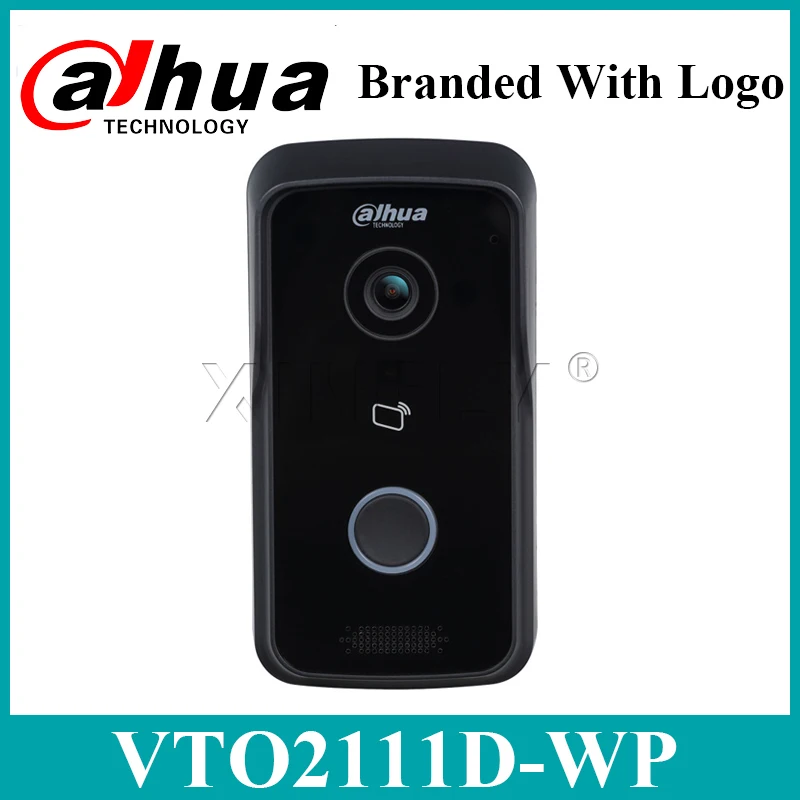 Сетевой видеорегистратор Dahua VTO2111D WP 1MP Wi Fi видеодомофон для частного дома внешняя