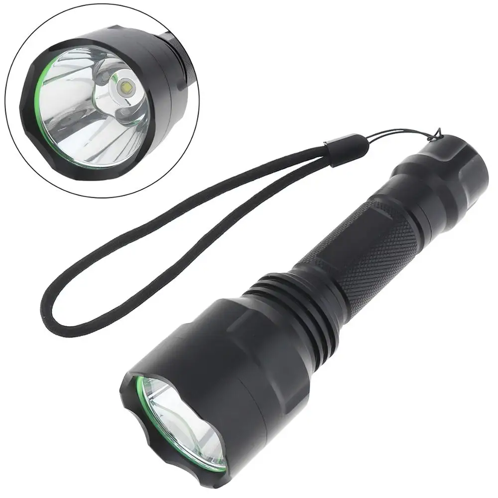LED Flashlight C8 Waterproof LB-XL T6 LED 500 Lumens 5 Modes Flashlight 6500K 500LM for Ourdoor Camping Riding Illumination
LED Flashlight C8 Waterproof LB-XL T6 LED 500 Lumens 5 Modes Flashlight 6500K 500LM for Ourdoor Camping Riding Illumination