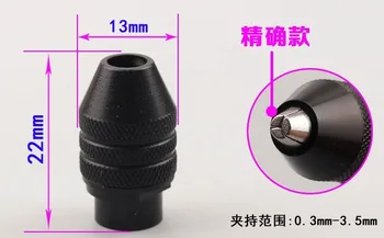 3PCS/LOT Spindle 7.8-8.2mm Drill Chuck Power Tools Accessories Electric Grinder Chuck Universal Nut Clamp Drill Universal Chuck
3PCS/LOT Spindle 7.8-8.2mm Drill Chuck Power Tools Accessories Electric Grinder Chuck Universal Nut Clamp Drill Universal Chuck