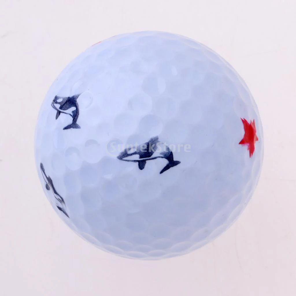 3 Count Golf Ball Stamper Stamp Marker Golfer Gift Club Keepsake Giveaways Training Aids Star Flower Whale