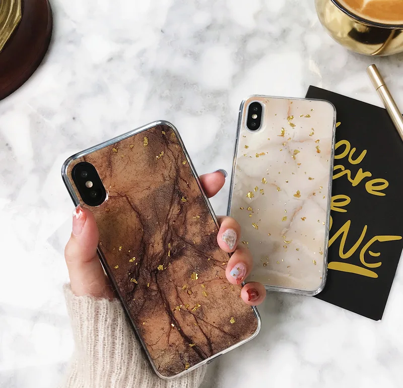 Hepu High-end luxury gold foil for Apple X mobile phone shell iphone7plus/8/6S drop all-inclusive soft shell female models
Hepu High-end luxury gold foil for Apple X mobile phone shell iphone7plus/8/6S drop all-inclusive soft shell female models