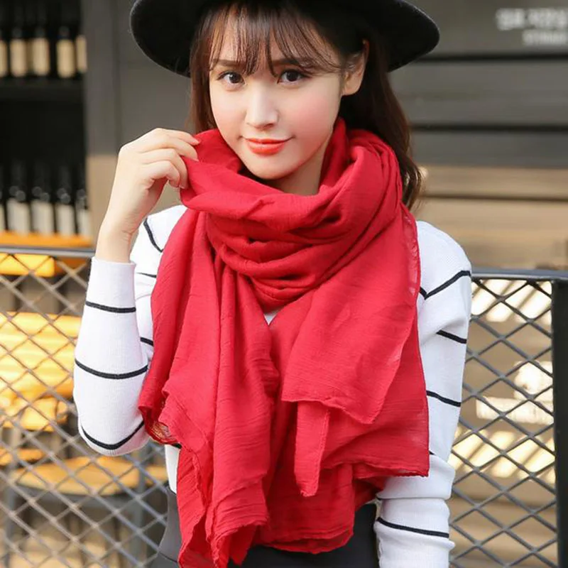 Autumn 2015 New Arrival Scarf Women Men Dress Scarves Winter Warm Cotton Wraps Solid Colors Apparel Accessories WJ3123
Autumn 2015 New Arrival Scarf Women Men Dress Scarves Winter Warm Cotton Wraps Solid Colors Apparel Accessories WJ3123