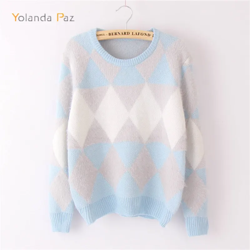 Yolanda Paz Women Fashion Autumn Winter Warm Mohair O-Neck Women Pullover Long Sleeve Casual Loose Sweater Knitted Tops
Yolanda Paz Women Fashion Autumn Winter Warm Mohair O-Neck Women Pullover Long Sleeve Casual Loose Sweater Knitted Tops