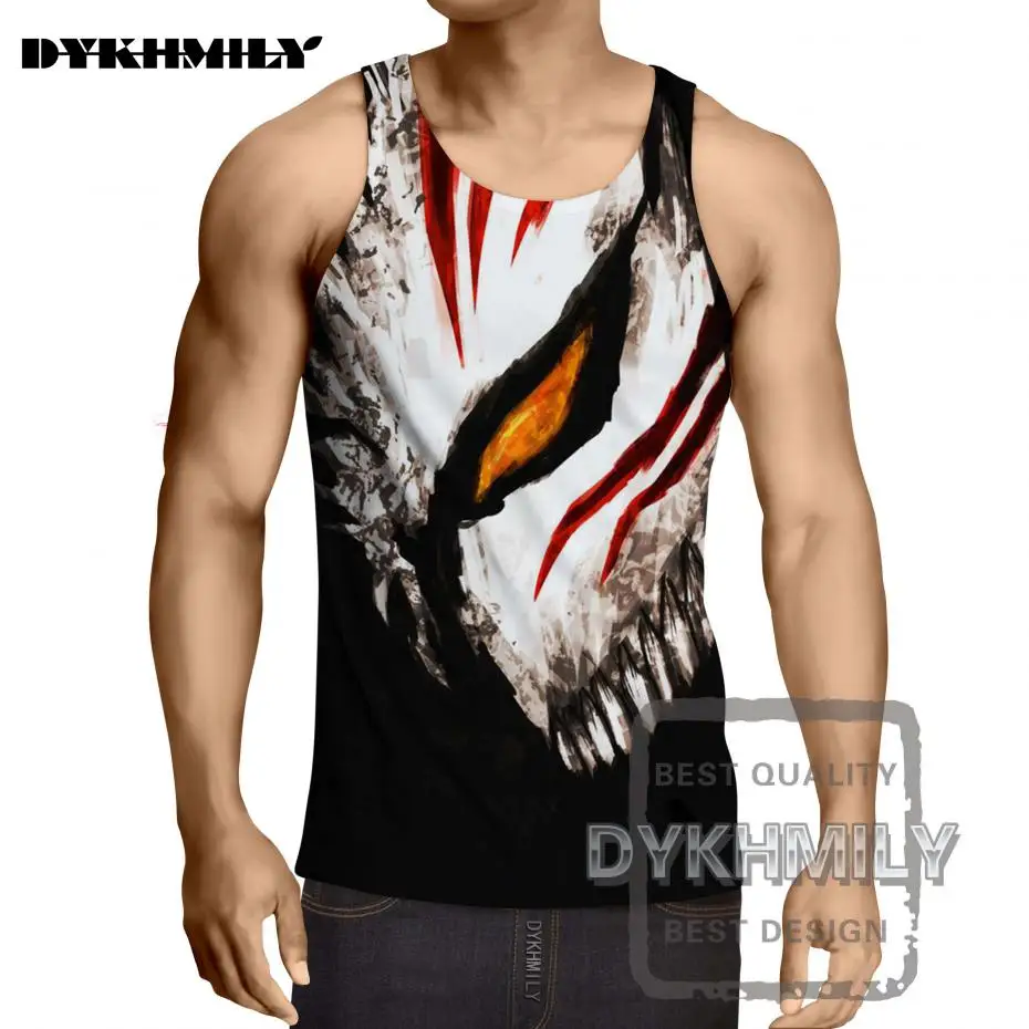 Dykhmily 2017 Summer New Arrival Bleach Anime Character Ghost Mask Red Stripes Breathable Vest Wild Soild Sleeveless Garment
Dykhmily 2017 Summer New Arrival Bleach Anime Character Ghost Mask Red Stripes Breathable Vest Wild Soild Sleeveless Garment