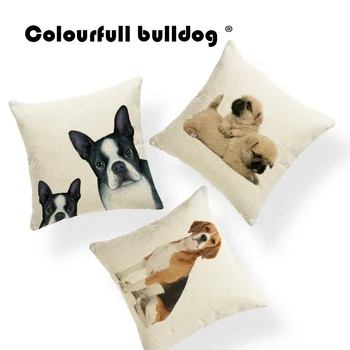 Beagle Dog Pug Cushion Covers Shih Tzu Dachshund Pillows French Bulldog Hotel Presents Throw Pillow Cushion 18X18 Burlap Designs
Beagle Dog Pug Cushion Covers Shih Tzu Dachshund Pillows French Bulldog Hotel Presents Throw Pillow Cushion 18X18 Burlap Designs
