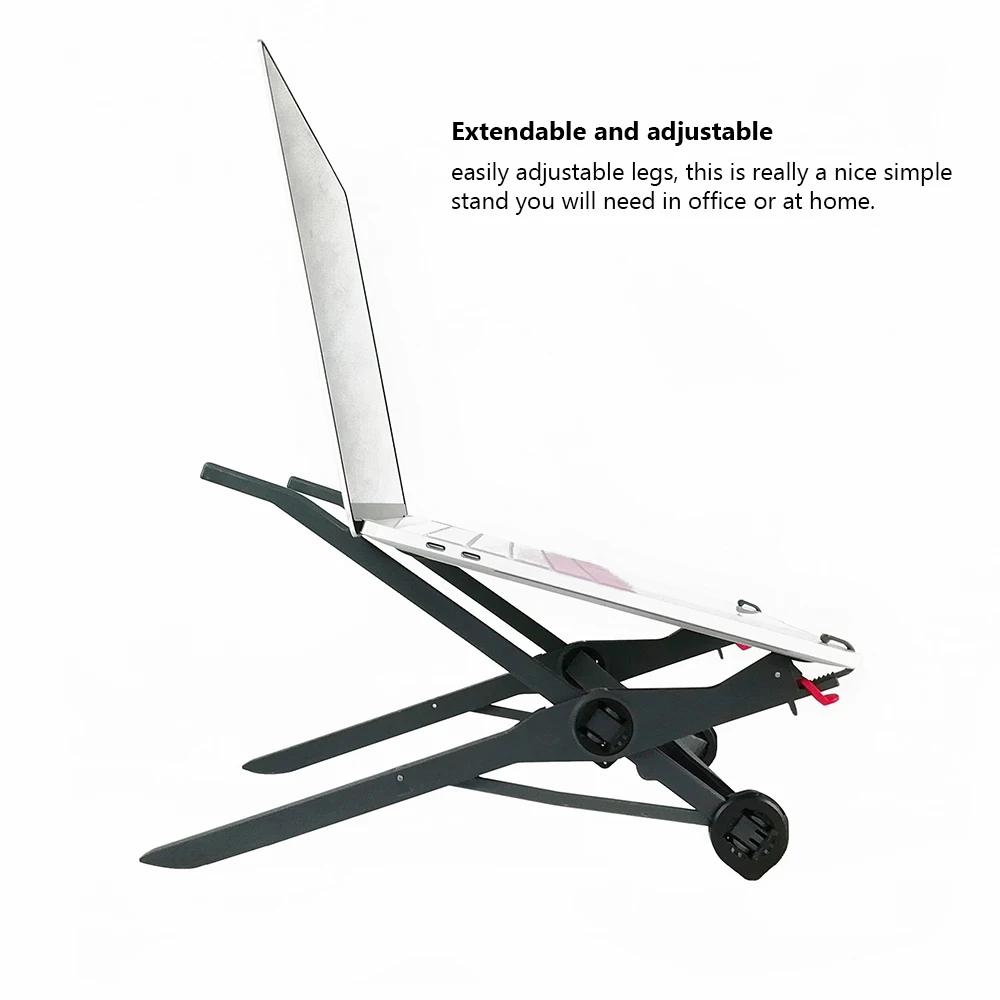 K1 Notebook Holder PLUS Portable Stand Adjustable Foldable Holder Support Bracket for Laptop PC for Macbook Gaming Pad
K1 Notebook Holder PLUS Portable Stand Adjustable Foldable Holder Support Bracket for Laptop PC for Macbook Gaming Pad