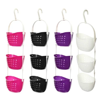 New Arrival 3 Tier Shower Bath Rack Plastic Hanging Over Basket Tidy Tools Bathroom Kitchen Organiser Baskets Supplies
New Arrival 3 Tier Shower Bath Rack Plastic Hanging Over Basket Tidy Tools Bathroom Kitchen Organiser Baskets Supplies
