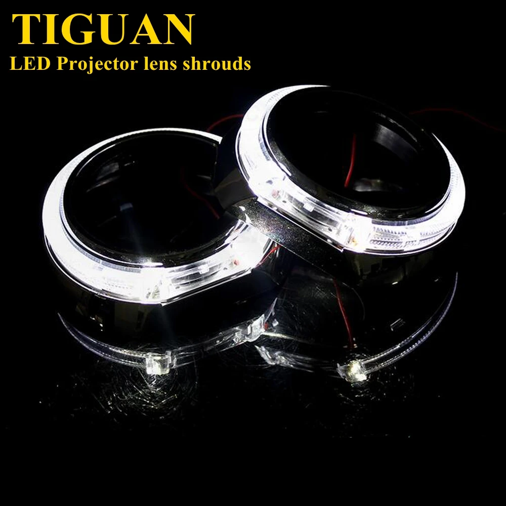 2pcs 3.0 inch for tuguan led day running angel eyes Projector lens shrouds white color H1 H4 H7 hid xenon kit headlight
2pcs 3.0 inch for tuguan led day running angel eyes Projector lens shrouds white color H1 H4 H7 hid xenon kit headlight