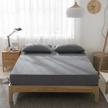 100%Washed Cotton Ultra Soft Breathable Fitted bed sheet Shabby Bed sheet Grey White color Mattress cover Twin Queen size 3Pcs
100%Washed Cotton Ultra Soft Breathable Fitted bed sheet Shabby Bed sheet Grey White color Mattress cover Twin Queen size 3Pcs