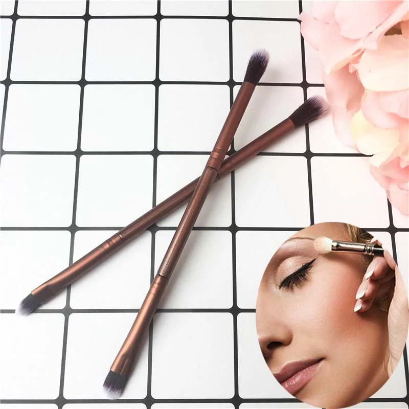 1 Pcs Hot Sale Metal Handle Cosmetics Makeup Brushes Eyelashes Blush Double Head Professional Bleached Beauty Eye Shadow Brush
1 Pcs Hot Sale Metal Handle Cosmetics Makeup Brushes Eyelashes Blush Double Head Professional Bleached Beauty Eye Shadow Brush