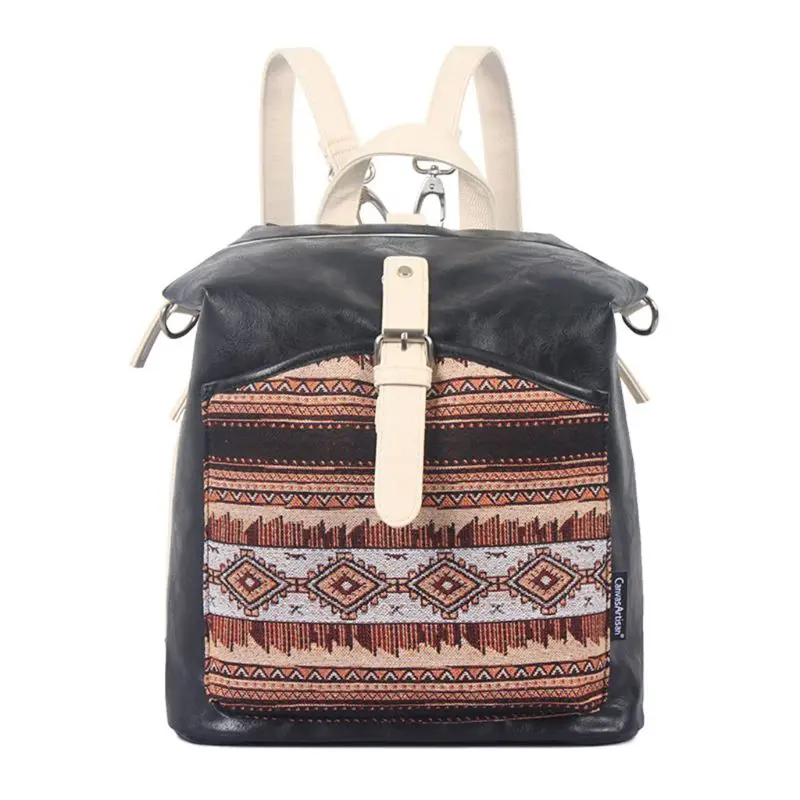 High Quality Women's PU Leather Satchel Shoulder Ethnic Style Backpack School Rucksack Bags Travel
High Quality Women's PU Leather Satchel Shoulder Ethnic Style Backpack School Rucksack Bags Travel