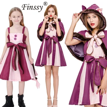 Role playing Halloween Alice In Wonderland Cheshire Cat costume girl Adult costume holiday party birthday party play costume
Role playing Halloween Alice In Wonderland Cheshire Cat costume girl Adult costume holiday party birthday party play costume