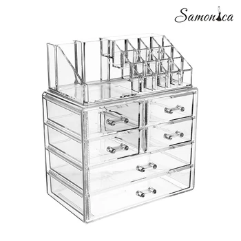 Multifunctional Transparent Jewelry Box 6 Drawer Acrylic Cosmetic Storage Box Glossy Makeup Storage Box Drawer 23.7x15x27.8cm
Multifunctional Transparent Jewelry Box 6 Drawer Acrylic Cosmetic Storage Box Glossy Makeup Storage Box Drawer 23.7x15x27.8cm