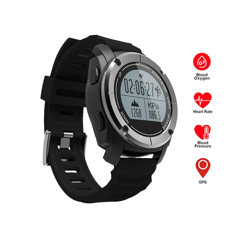 Smart Watch GPS Outdoor Heart Rate Monitor Sport Fitness Activity Tracker Monitor Waterproof Wristwatch Smart Phone for Android
Smart Watch GPS Outdoor Heart Rate Monitor Sport Fitness Activity Tracker Monitor Waterproof Wristwatch Smart Phone for Android