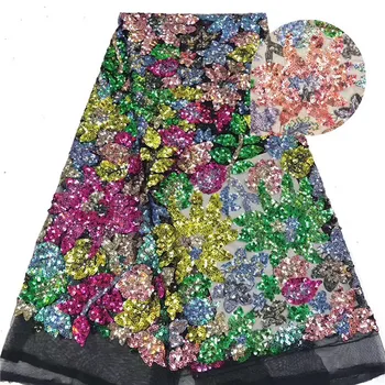 French Net Lace Fabric High Quality Embroidery Tulle Lace With Sequins 2019 Latest African Lace Fabric For Wedding Dress
French Net Lace Fabric High Quality Embroidery Tulle Lace With Sequins 2019 Latest African Lace Fabric For Wedding Dress