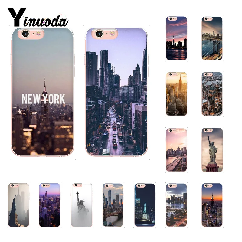 Yinuoda New York City TPU Soft Silicone Phone Case for iPhone 8 7 6 6S Plus X XS MAX 5 5S SE XR 10 Cover
Yinuoda New York City TPU Soft Silicone Phone Case for iPhone 8 7 6 6S Plus X XS MAX 5 5S SE XR 10 Cover