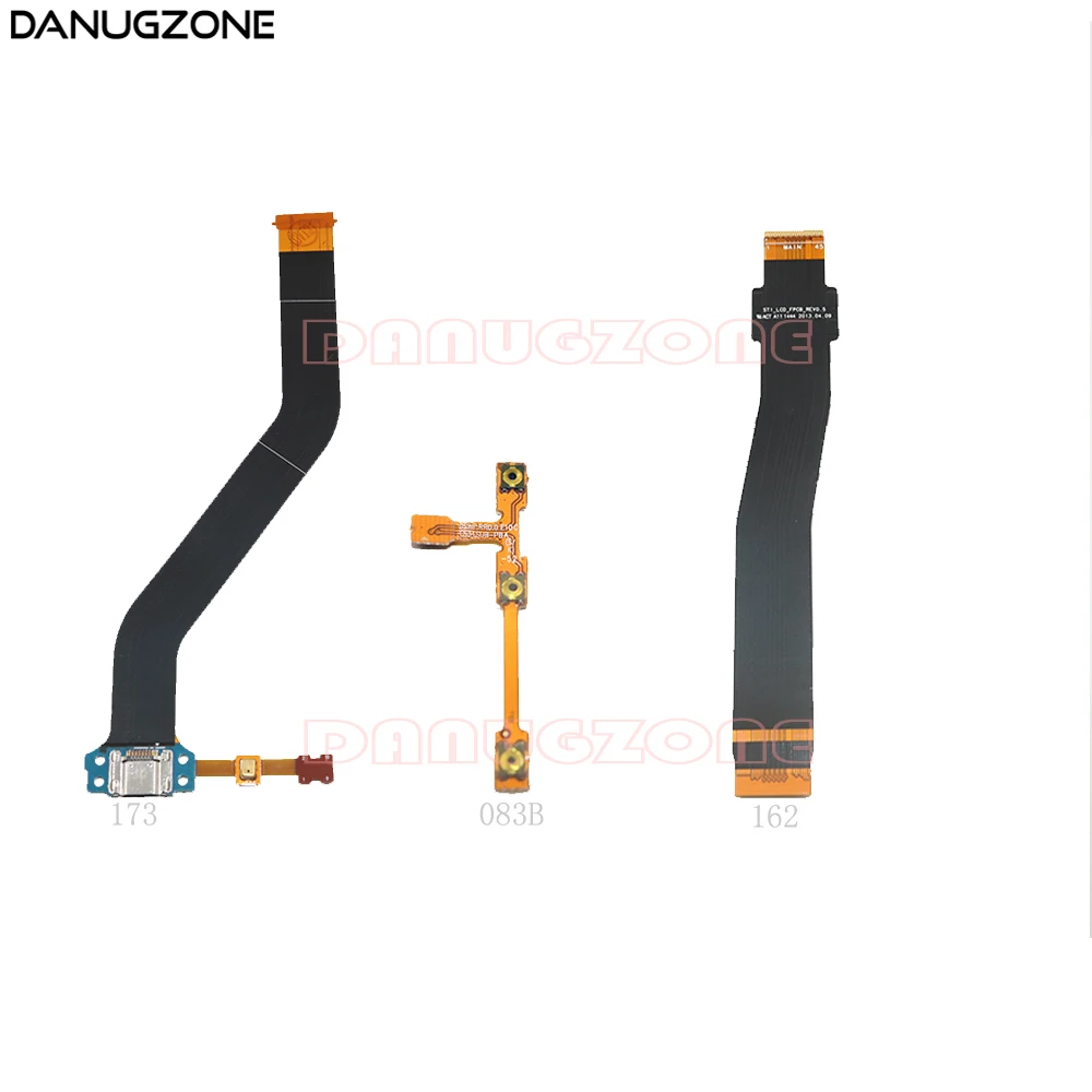 USB Charging Port Connector Charge Socket Power Volume Button LCD Display Flex Cable For Samsung Galaxy T530 SM-T530 T531 T535
USB Charging Port Connector Charge Socket Power Volume Button LCD Display Flex Cable For Samsung Galaxy T530 SM-T530 T531 T535