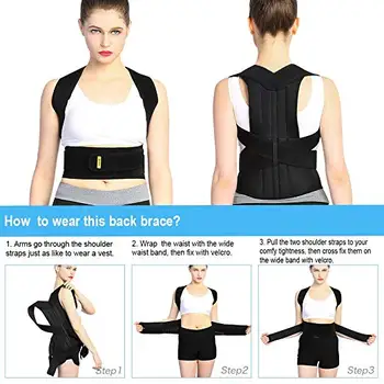 New Steel Back Support Posture Corrector Gentle Back Shoulder Support Prevention Of Humpback Health Care
New Steel Back Support Posture Corrector Gentle Back Shoulder Support Prevention Of Humpback Health Care