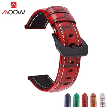 Crazy Horse Genuine Leather Watchband 20mm 22mm 24mm 26mm Men Replace Bracelet Band Strap Accessories for Panerai
Crazy Horse Genuine Leather Watchband 20mm 22mm 24mm 26mm Men Replace Bracelet Band Strap Accessories for Panerai