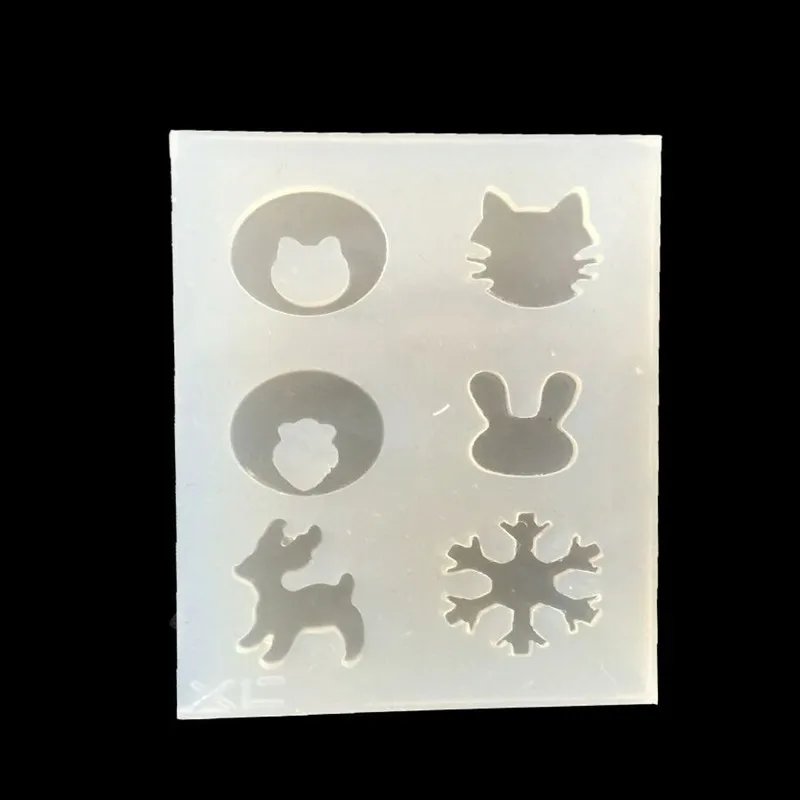 1Pcs Mini Cute High Transparent Silicone Mold Epoxy Resin Christmas Snowflake Earrings Manual DIY Tool
1Pcs Mini Cute High Transparent Silicone Mold Epoxy Resin Christmas Snowflake Earrings Manual DIY Tool