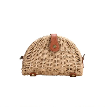 Women Shell Rattan Bali Straw Shoulder Bag Half Moon Travel Beach Bag Women Messenger Bags Ladies Small Crossbody Bag Bolsa W291
Women Shell Rattan Bali Straw Shoulder Bag Half Moon Travel Beach Bag Women Messenger Bags Ladies Small Crossbody Bag Bolsa W291