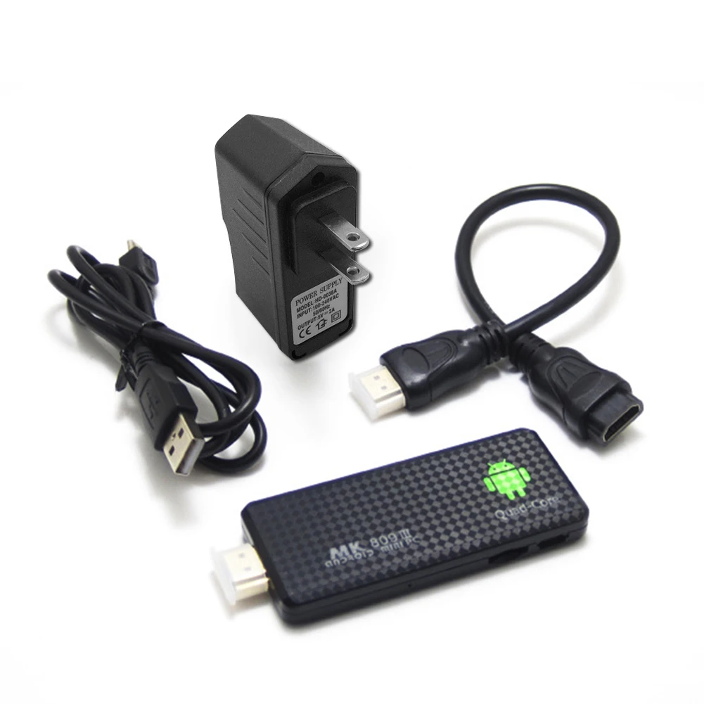 MK809 III Android 5.1 WiFi Bluetooth TV Dongle Video/audio/picture/ebook 3D gaming email HDMI output
MK809 III Android 5.1 WiFi Bluetooth TV Dongle Video/audio/picture/ebook 3D gaming email HDMI output