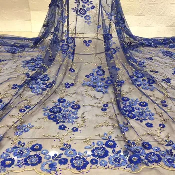 New Royal Blue Gold Purple Nigerian Wedding Lace Fabric 2019 Net French Lace Fabric 3d Flowers High Quality African French Laces
New Royal Blue Gold Purple Nigerian Wedding Lace Fabric 2019 Net French Lace Fabric 3d Flowers High Quality African French Laces