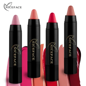NICEFACE Waterproof Matte Lipstick Moisturizer Smooth Lipstick Pencil Pigment Nude Lip Tint Kit Pen Lips Beauty Makeup Cosmetics
NICEFACE Waterproof Matte Lipstick Moisturizer Smooth Lipstick Pencil Pigment Nude Lip Tint Kit Pen Lips Beauty Makeup Cosmetics