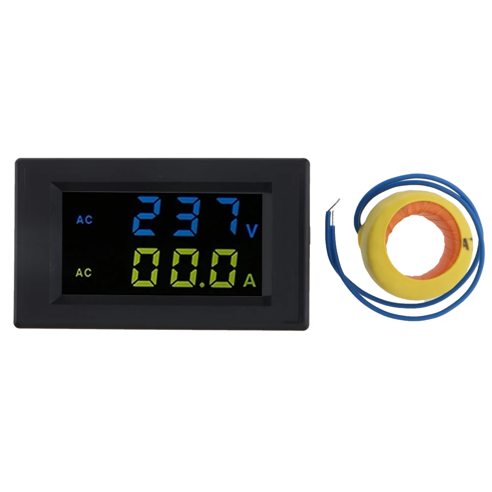 Portable High Precision D85-2042A AC 80-500V 100A Dual Display LED Volt Amp Meter with Current Transformer Convenient Tools
Portable High Precision D85-2042A AC 80-500V 100A Dual Display LED Volt Amp Meter with Current Transformer Convenient Tools