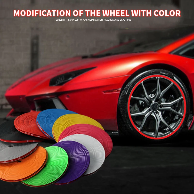 Car wheel hub decorative strip tire protection ring wheel decoration anti-collision strip circle wheel strip anti-strip 8 meters
Car wheel hub decorative strip tire protection ring wheel decoration anti-collision strip circle wheel strip anti-strip 8 meters