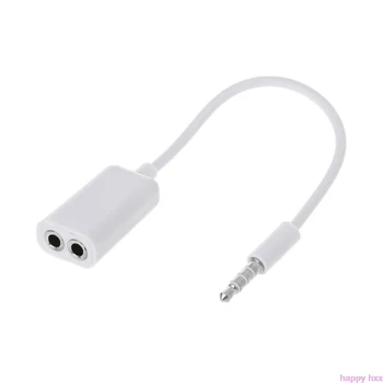 New Car-styling 3.5mm Male AUX Jack Splits Dual 3.5mm Female Headphone Audio Adapter Car Cable
New Car-styling 3.5mm Male AUX Jack Splits Dual 3.5mm Female Headphone Audio Adapter Car Cable