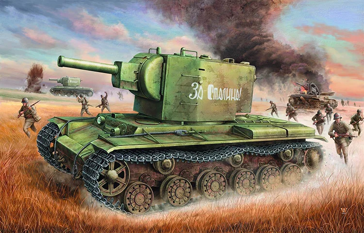 1: 35 World War II Soviet Red Army Kv - 2 Tanks Military Assembly Model Armored Vehicles 00312
1: 35 World War II Soviet Red Army Kv - 2 Tanks Military Assembly Model Armored Vehicles 00312