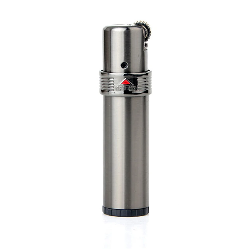 Cigarette Accessories Strange Fly a flame cigar lighters Slim cylindrical shape gas lighter New style ZB303
Cigarette Accessories Strange Fly a flame cigar lighters Slim cylindrical shape gas lighter New style ZB303