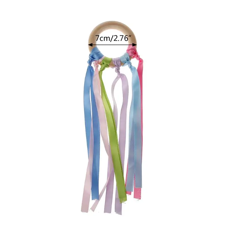 Premium New Baby Teether Rainbow Natural Wooden Ribbon Ring Chew Toys Baby Teether Newborn Sensory Toy Baby Shower Gift
Premium New Baby Teether Rainbow Natural Wooden Ribbon Ring Chew Toys Baby Teether Newborn Sensory Toy Baby Shower Gift
